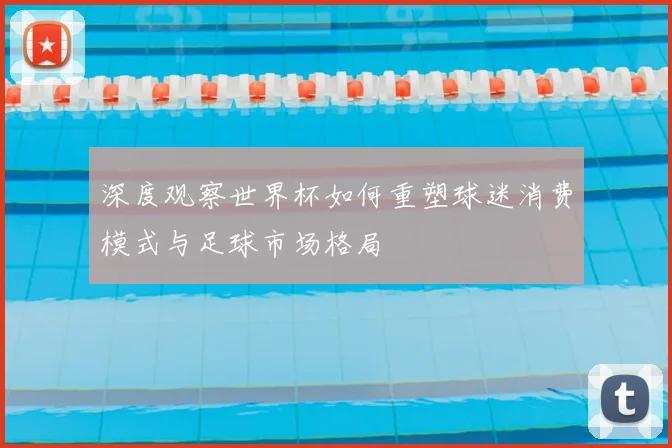 深度观察世界杯如何重塑球迷消费模式与足球市场格局